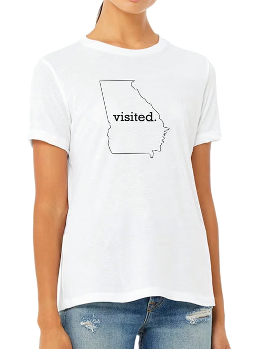 Georgia Women’s T-Shirt – For the Southern Belle | State Nomad