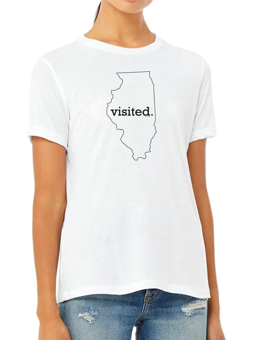 Illinois Women’s T-Shirt – For the Windy City Wanderer | State Nomad