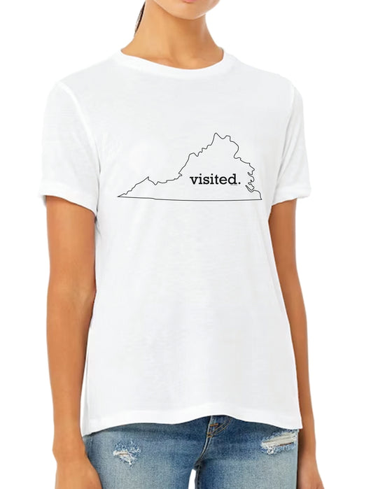 Virginia Women’s T-Shirt – For the Blue Ridge Adventurer | State Nomad